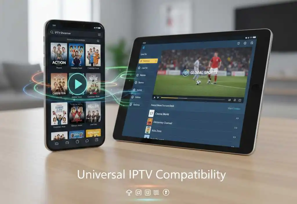 Install IPTV on your smartphone or tablet